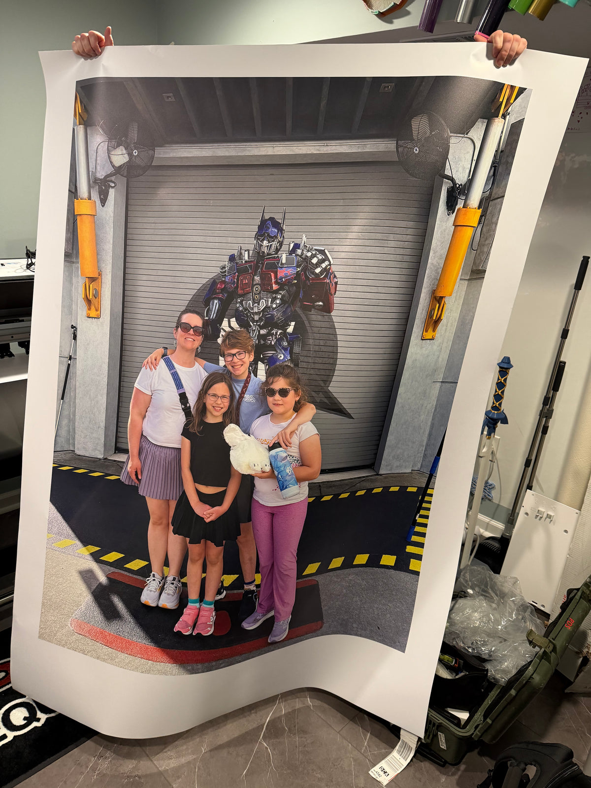 Custom Wall Decals - Large Format UV Printed Vinyl