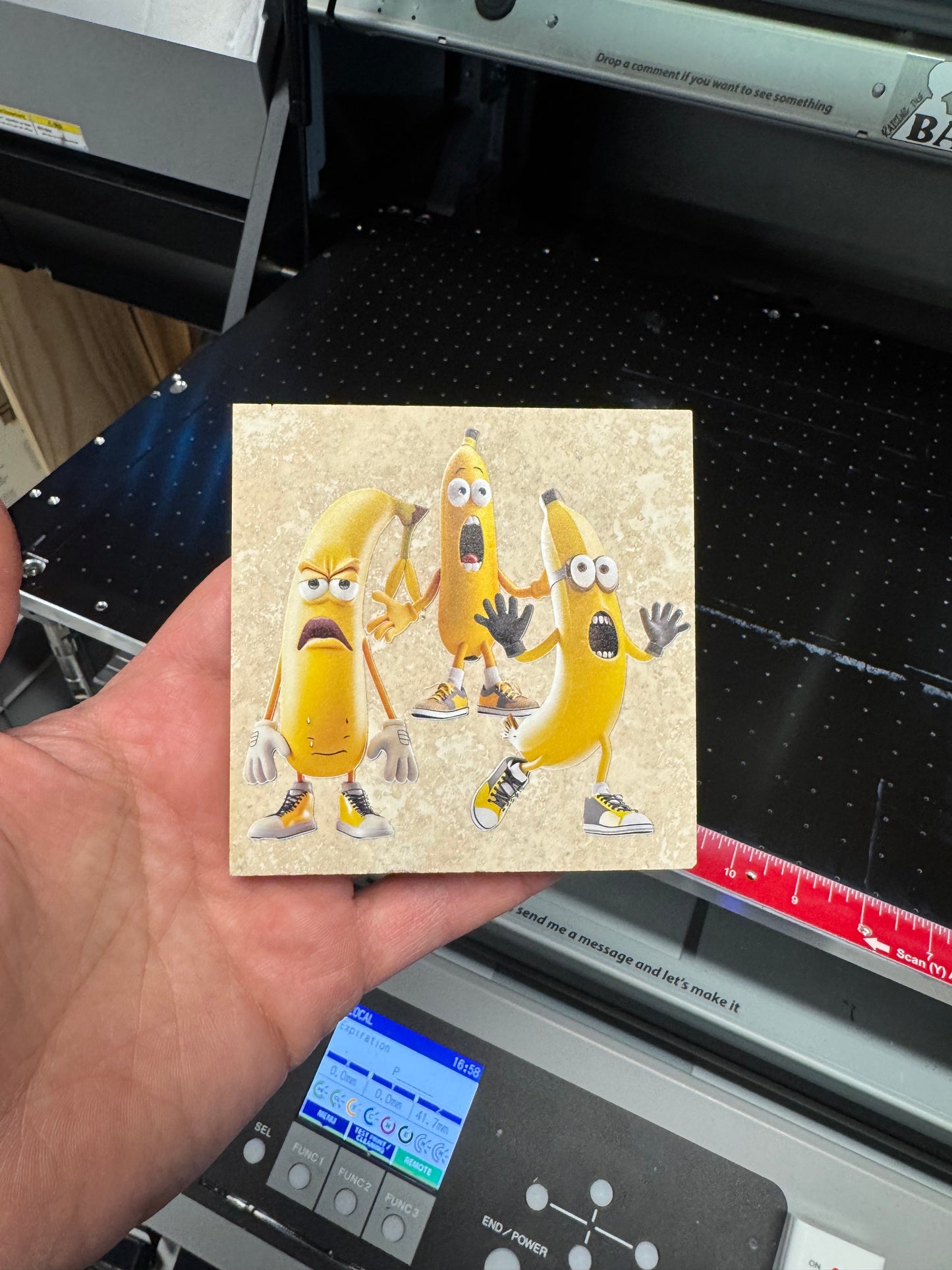Personalized & Lasting Tributes -Custom UV Printed Stone Coaster