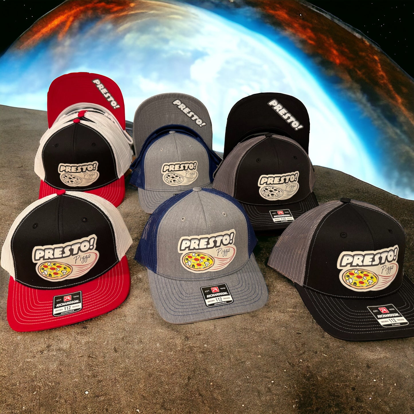 Lasered hat patches on a hat of your choice