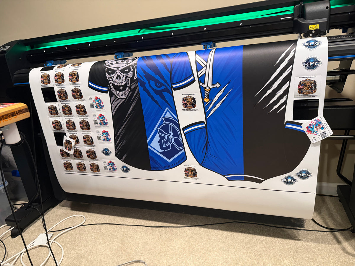 Custom Wall Decals - Large Format UV Printed Vinyl