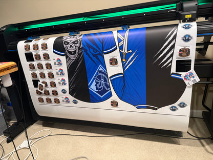 Custom Wall Decals - Large Format UV Printed Vinyl