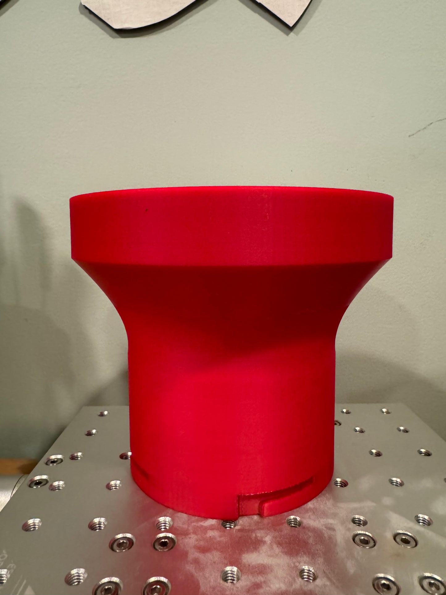 6 inch to 4 inch ventilation reducer for laser exhaust