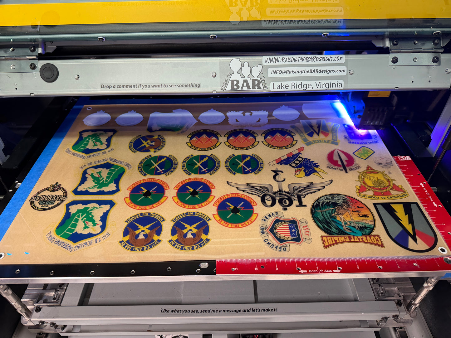 Custom UV Printed Acrylic – Full Color | Reverse Printed | Precision Cut