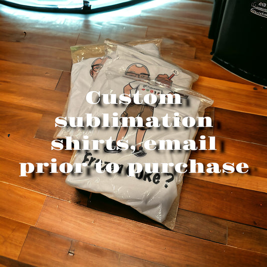 Custom sublimation shirt