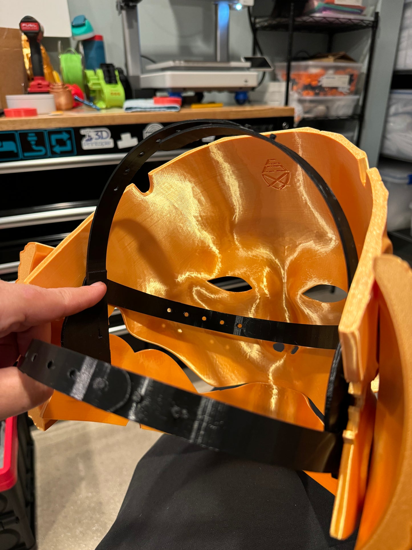Droid Mask 3D printed