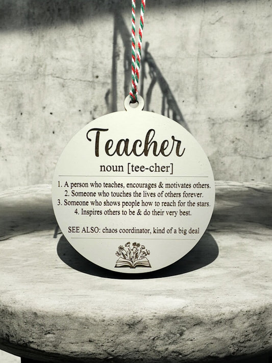 Teacher Ornament