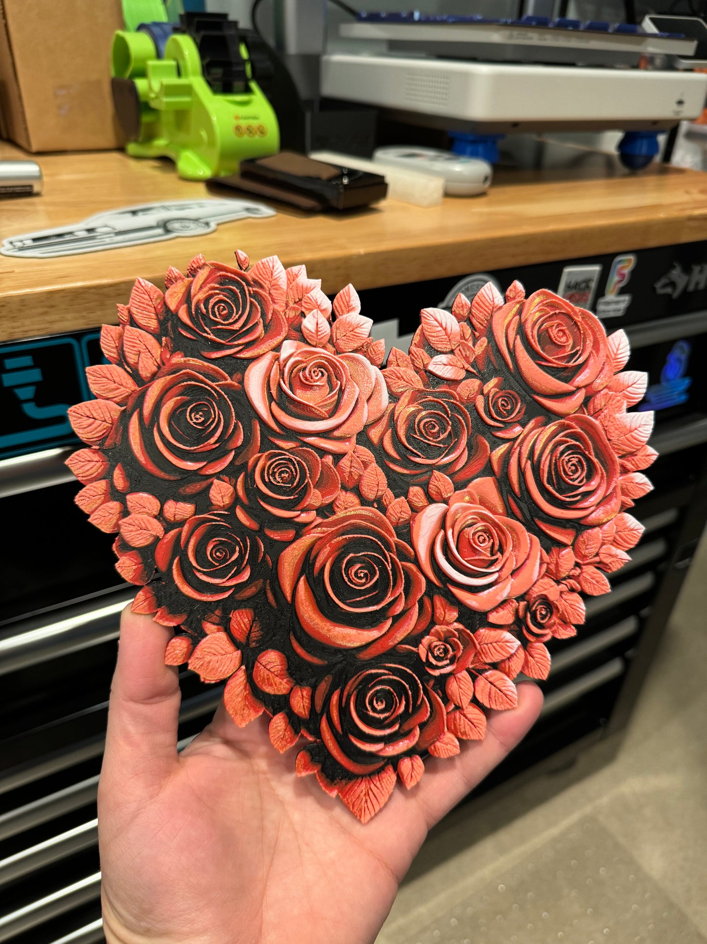 Custom 3D printing service sample print - view 3