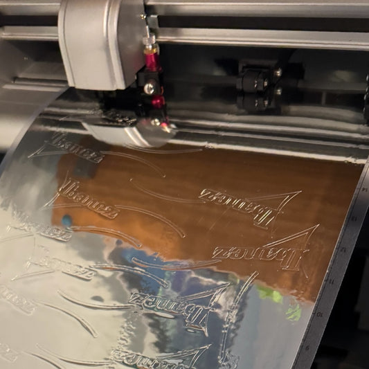 Custom die-cut vinyl decal - view 2
