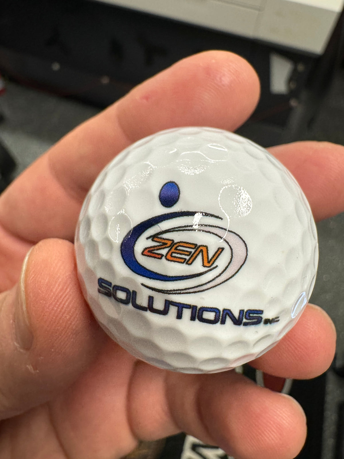 Custom UV printed golf balls personalized logo - view 3