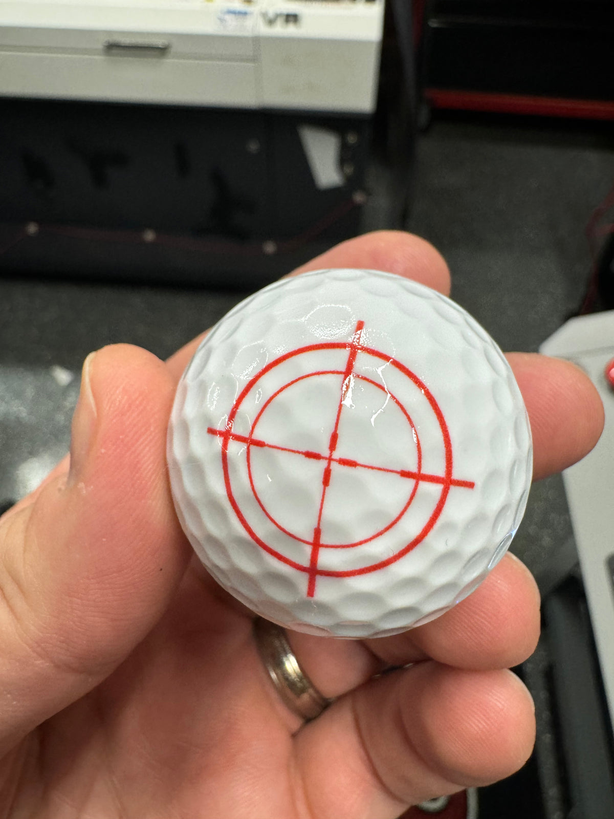Custom UV printed golf balls personalized logo - view 5