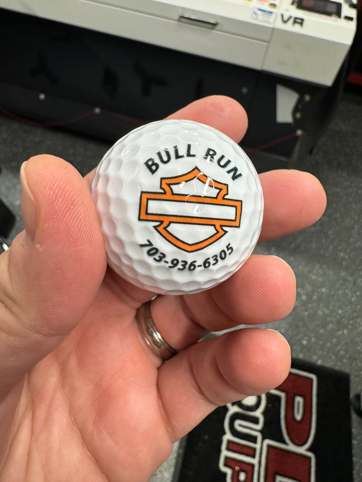 Custom UV printed golf balls personalized logo - view 8