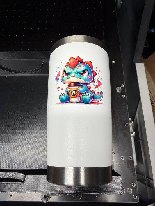 Custom UV printed tumbler and water bottle, full color