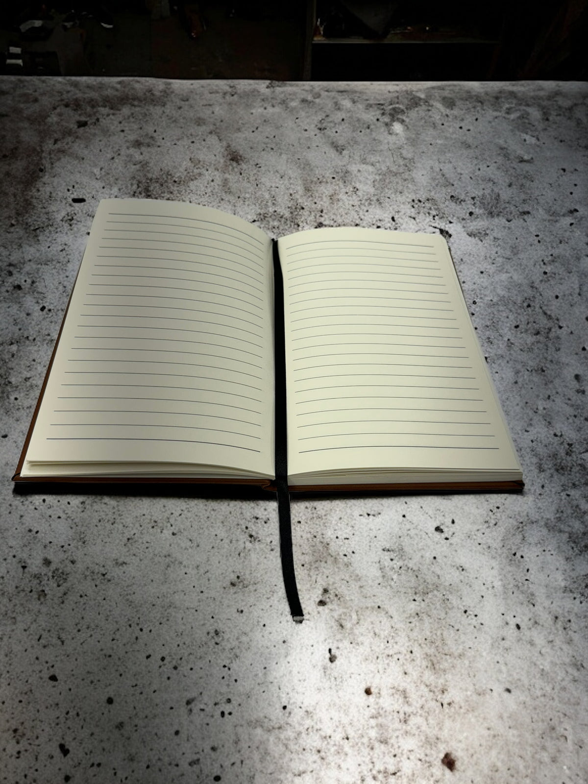Custom laser engraved leatherette journal 5.25 x 8.25 inches - view 3